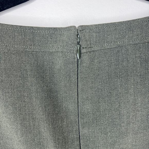 Marc New York Andrew Marc Olive Green Career Shift Dress Office Workwear Size 6 - Picture 7 of 12